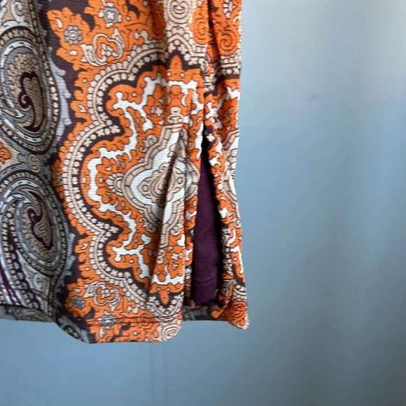 INC International Concepts Bohemain Shirt | Mesh | Paisley | Boho | Bohemian - Picture 9 of 10